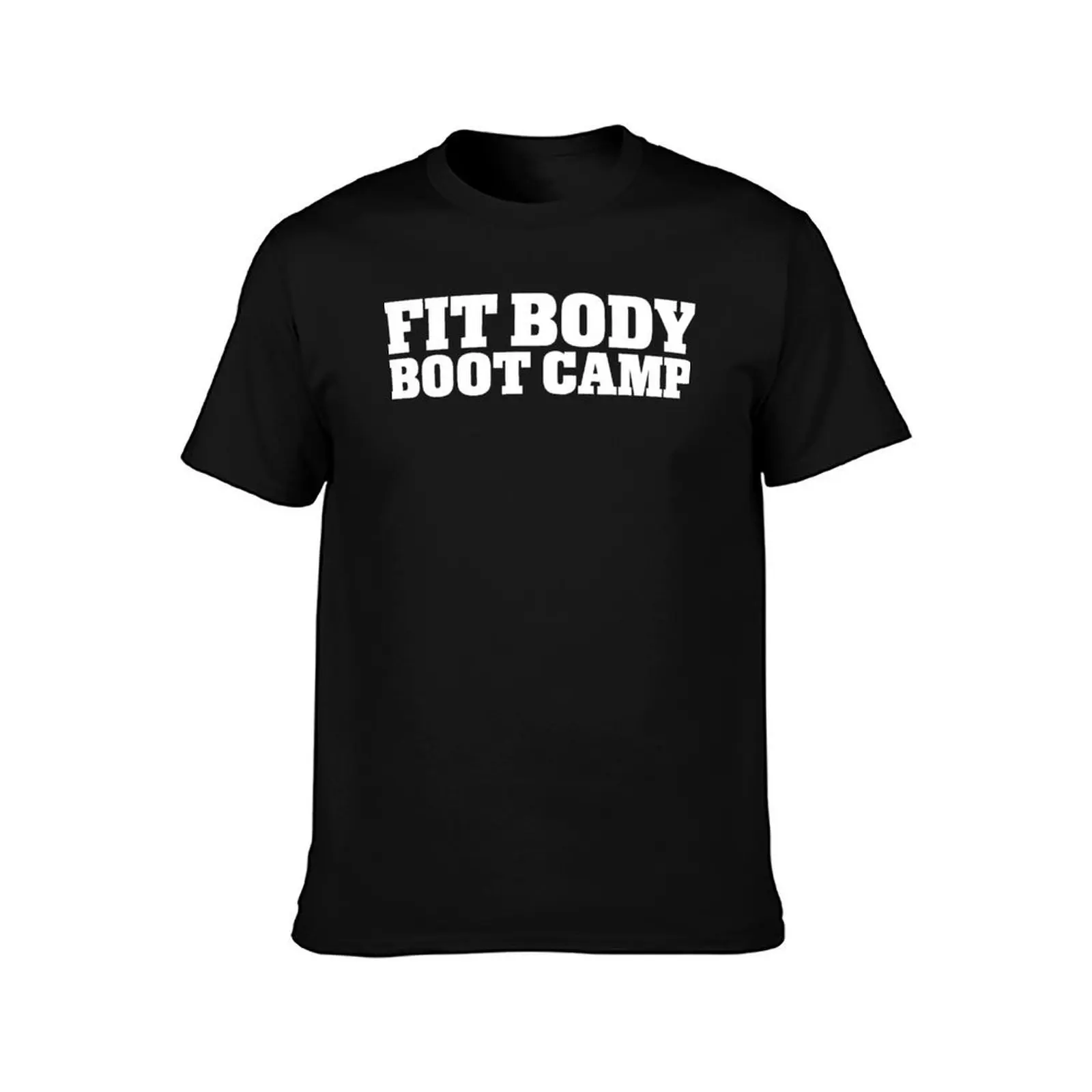 Fit Body Boot Camp Stacked Logo (White) T-Shirt essential t shirt T-Shirt