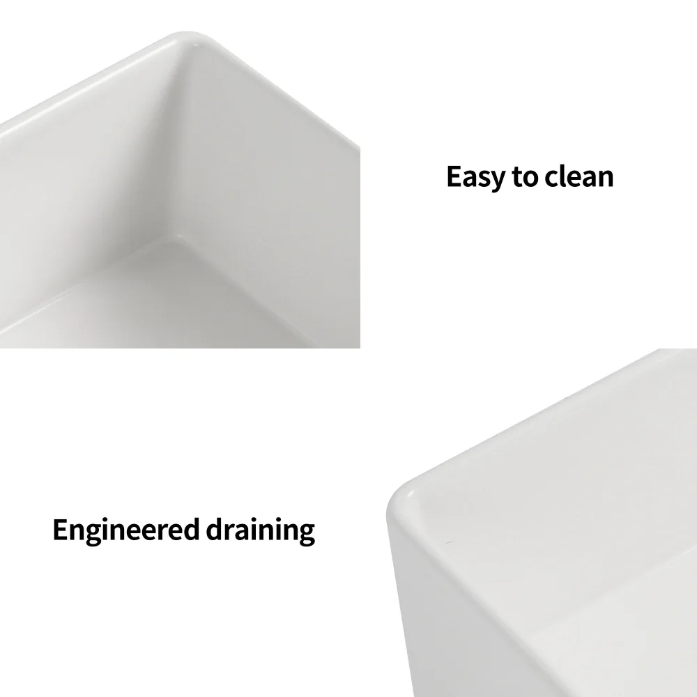 Fireclay 워크스테이션, 농가 주방 싱크대, 액세서리 포함, 33 인치 L X 20 인치 W