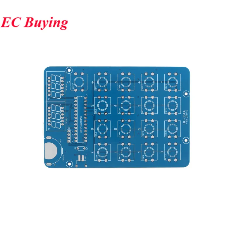 مجموعة الإنتاج الإلكتروني لآلة الحاسبة DIY شاشة عرض أنبوبية رقمية LED مع مجموعة ممارسة لحام الحواسيب الصغيرة ذات الشريحة الواحدة #4