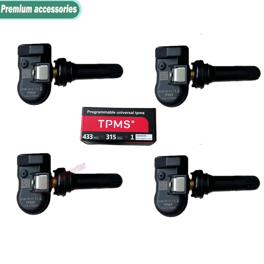 For TPMS Tire Pressure MX Sensor Programmable For Autel TS408 TS508 ITS600 433Mhz 315MHZ 2 In 1 MX Sensor Monitor System