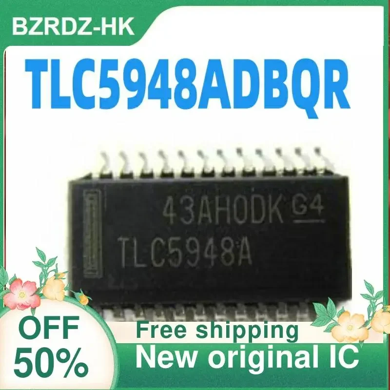5PCS  TLC5948ADBQR TLC5948ADBQ TLC5948A  SSOP-24  New original IC