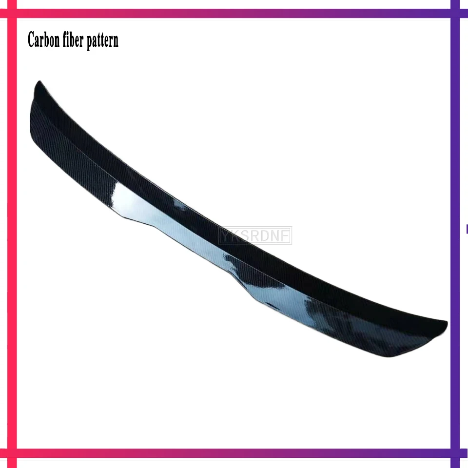 For FIAT BRAVO Spoiler 2006 to 2016 high quality ABS glossy black DIY color Spoiler BRAVO II Spoilers