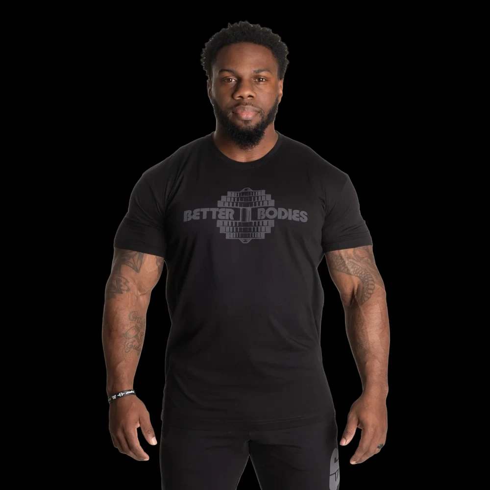 Hot Better Bodies GYM Graphic Cotton Tee Printing High-end Luxury Unisex Style Both of Men and Women