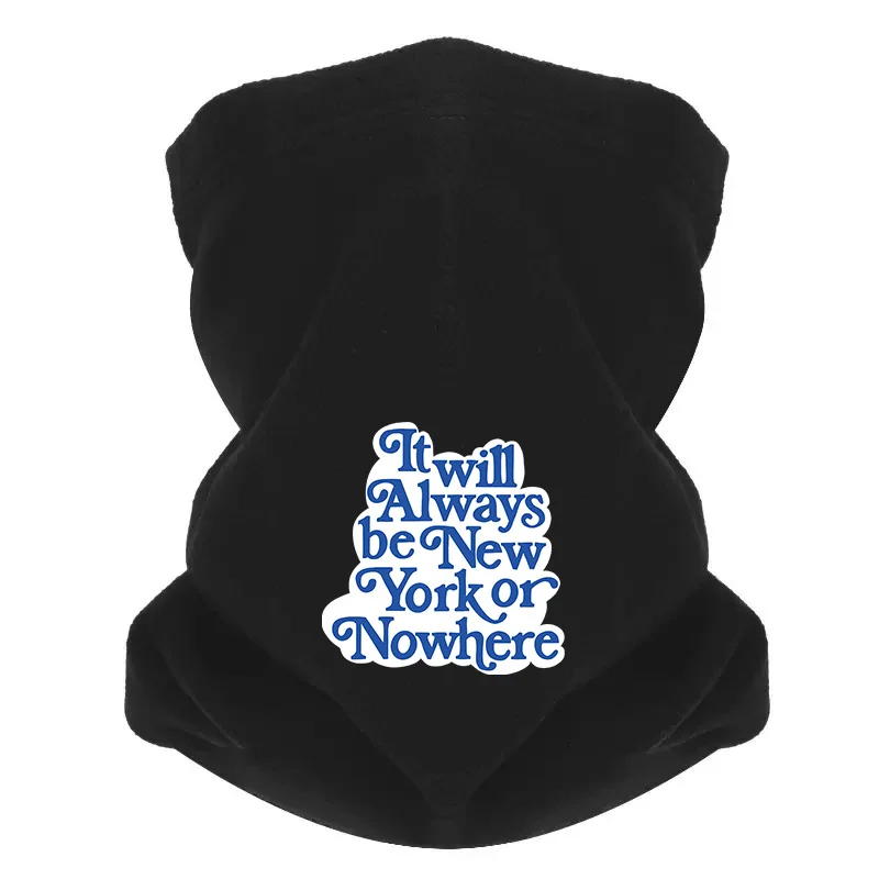 Always New York, alguna vez más hombres bufanda al aire libre máscara cuello polaina sombrero mujeres gorra a prueba de viento mantener caliente invierno multifunción