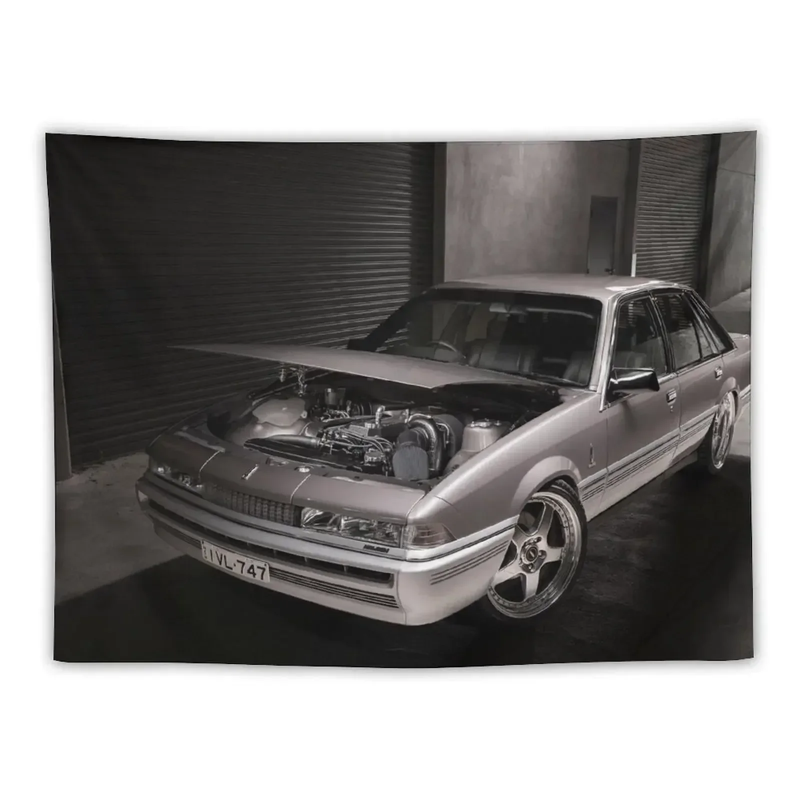 

Silver Holden VL Commodore Turbo Tapestry Bedroom Organization And Decoration Wall Decorations Decoration Bedroom Tapestry