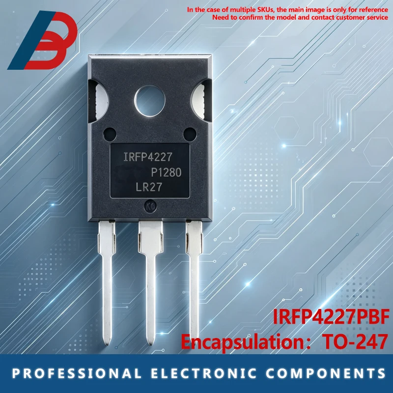 5PCS IRFP4227PBF silk screen IRFP4227 package TO247 200V 65A field-effect transistor high-power inverter field-effect transistor