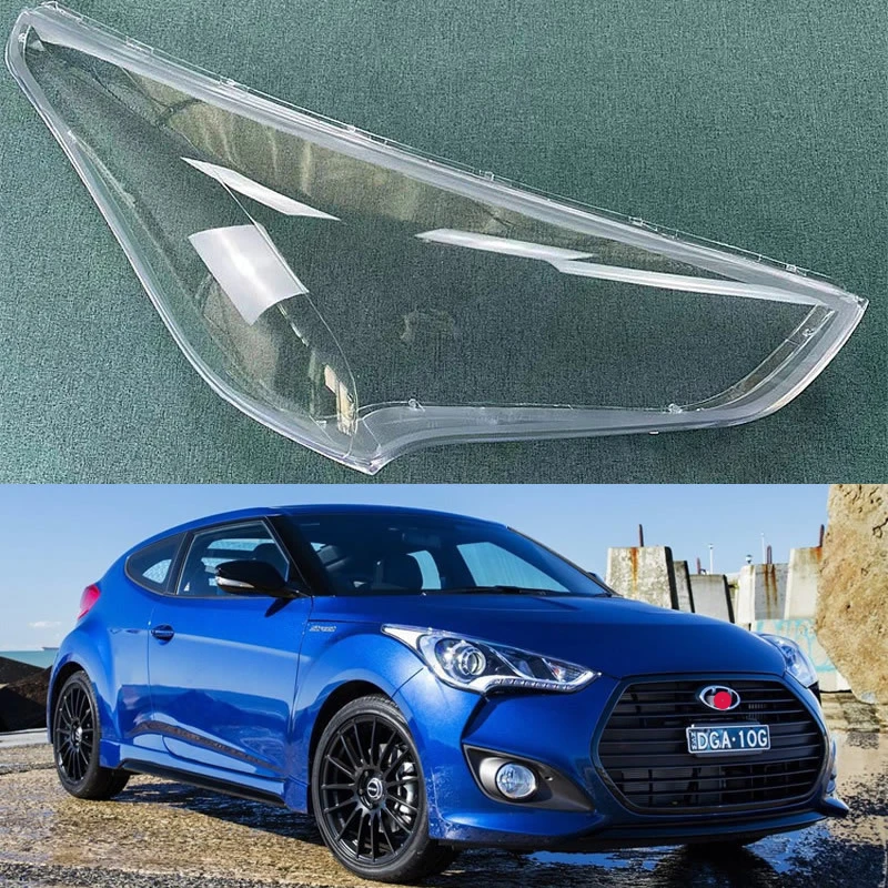 

for 2011 12 13 14 15 2016 models Hyundai Veloster headlight shade headlight transparent cover lamp face lamp housing face shield