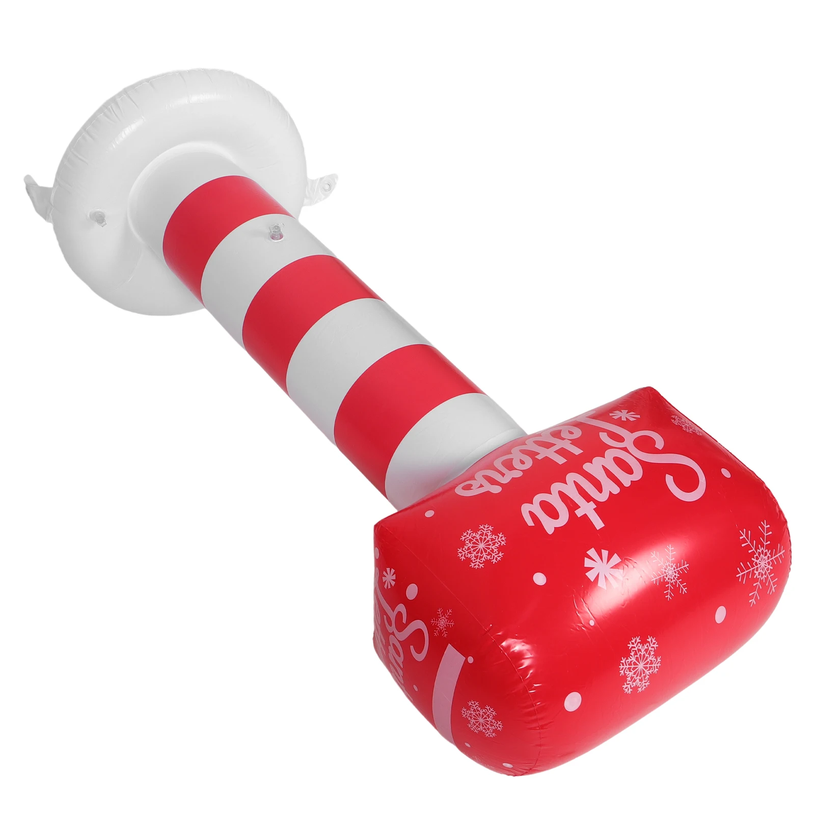 

Outdoor Inflatable Santa Mailbox 42 Inch Standing Xmas Blow Up Letters to Santa Holiday Lawn Decoration Festive Mailbox