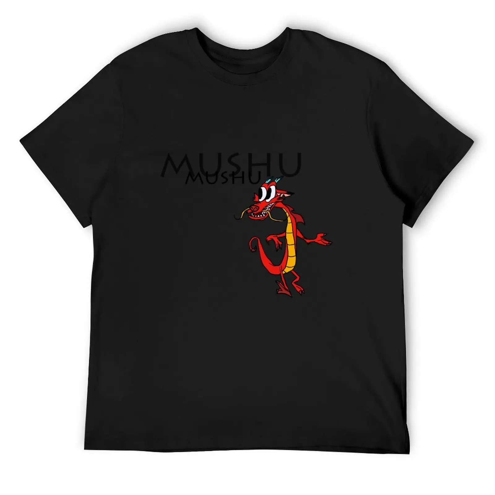 

Mushu [with name] T-Shirt graphics quick-drying shirts graphic tees topping mens t shirts pack