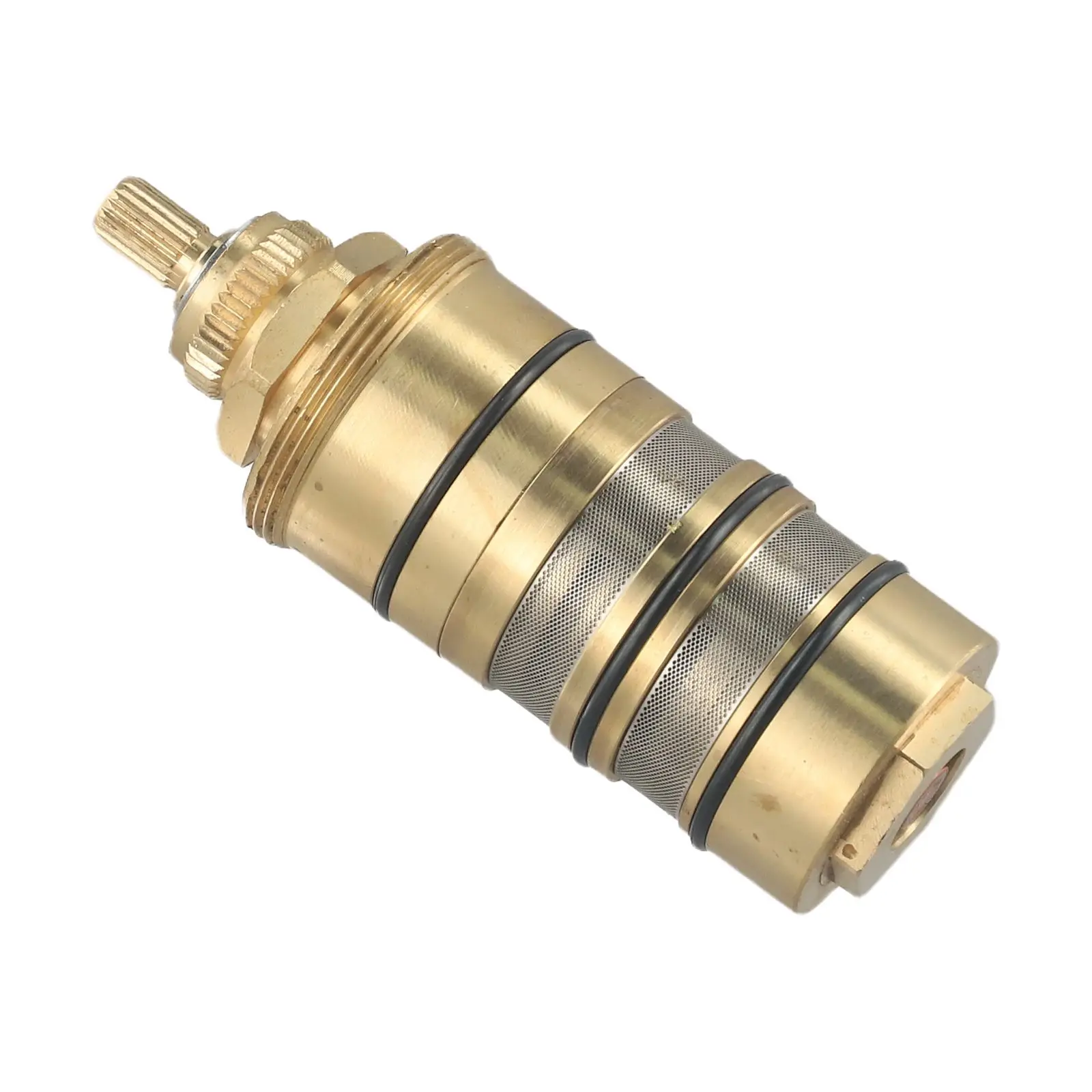 

Ремкомплект клапана смесителя. Улучшенная функциональность и производительность. Сменный латунный термостатический картридж для душа.