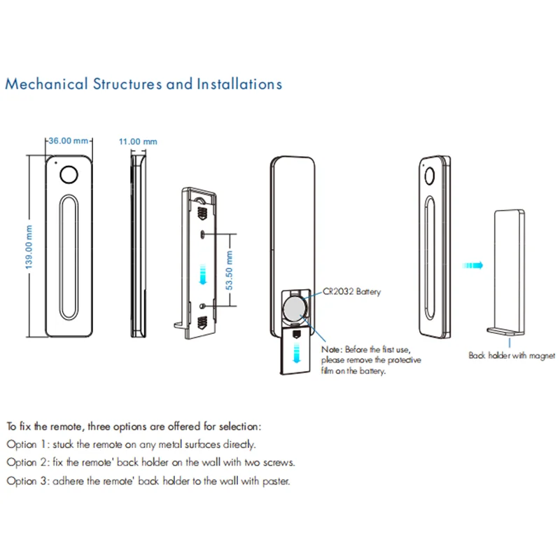 V2 LED Controller 2 Channel Dual Color 2.4G RF DC12-24V Step-less Dimming Wireless Remote Control Light CCT LED Strip Controller