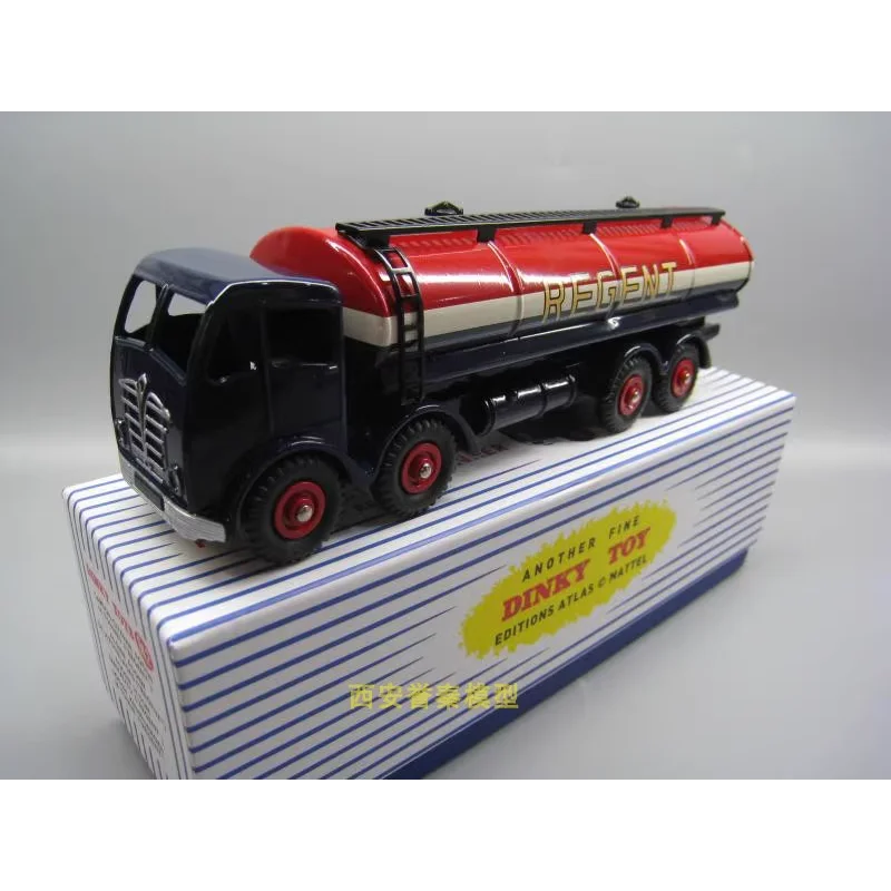 Diecast DINKY TOYS 1/43 Scale FODEN 14-ton Tanker LEYLAND ESSO Alloy Car Model Collectible Toy Gift Souvenir Display Ornament