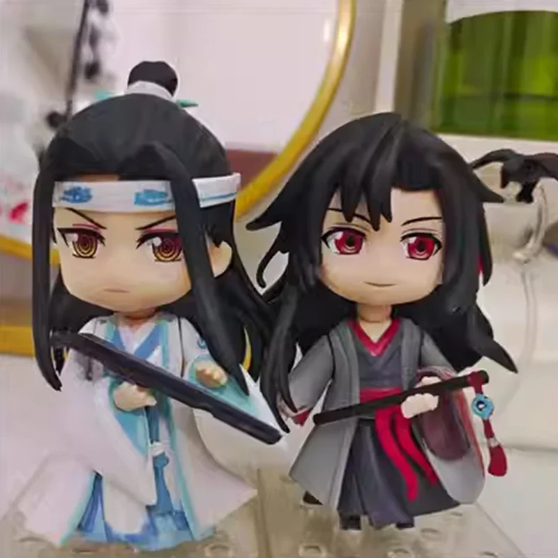 Modaozushi Anime Figure Wei Wuxian Lan Wangji Yilinglaozu PVC Action Figure Model Kawaii Doll Collection Figurine Kids Toys