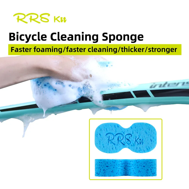 

Rrskit Bicycle Specific Cleaning Sponge Upgraded Thickened Water Absorbent Honeycomb Sponge Cleaning Wipe Bicycle Cleaning Tools