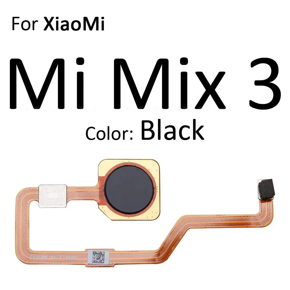 معرف اللمس بصمة موصل الماسح الضوئي الاستشعار الرئيسية العودة مفتاح زر فليكس ل Xiaomi Mi 8 Lite SE Mi5S Mix Max 2 2S 3 Plus #6