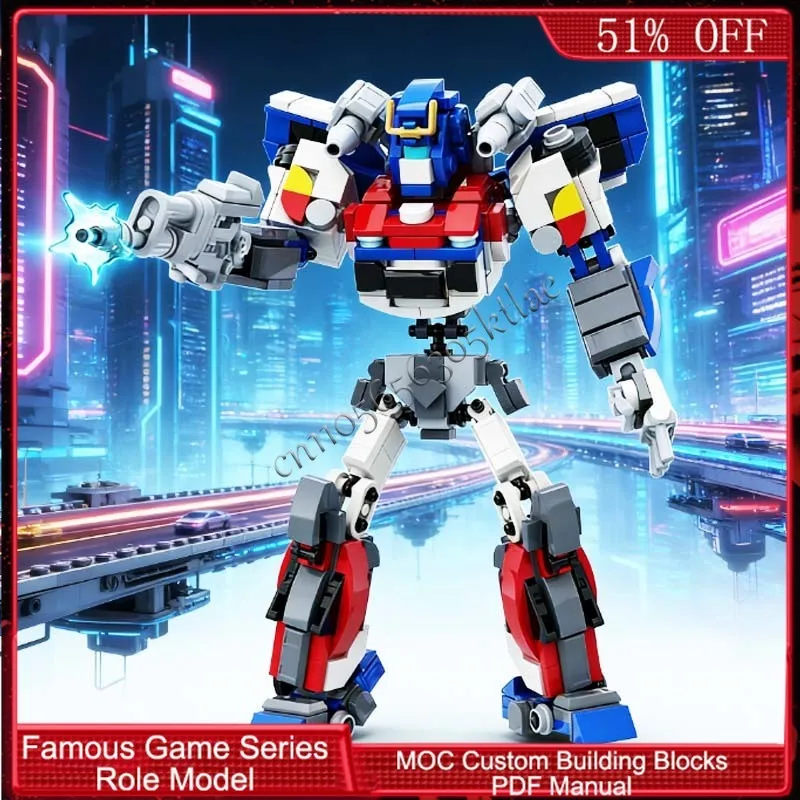 415 PCS Brickheadz Mist Screen MOC Customize Modular Building Block Simple Creative Design Brick Kids DIY Boys Assembly Toy Gift