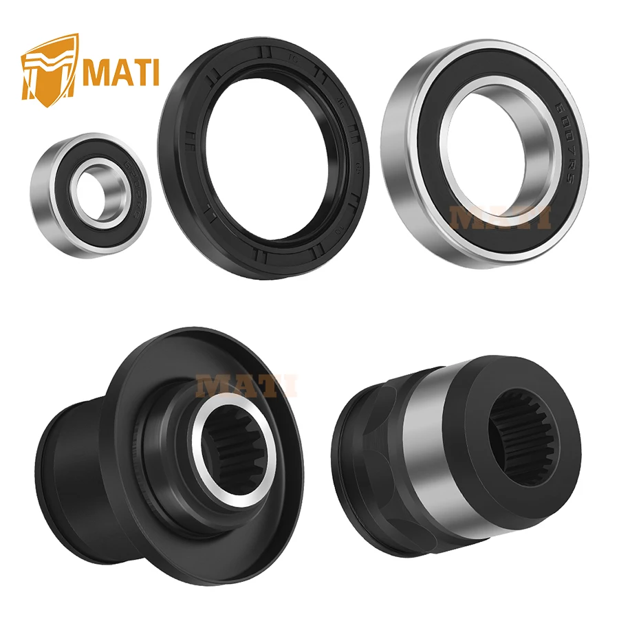 Front Differential Drive Shaft Coupler w/Bearing Seal Kit 5KM-45593-00-00 for Yamaha Grizzly 660 4x4 YFM660F 2003-2008