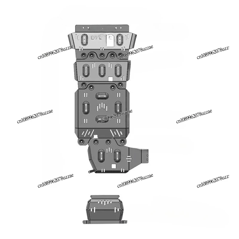 Tank 700hi4t Chassis Guard Special 8mm Magnesium Aluminum Alloy Fuel Tank Lower Protection