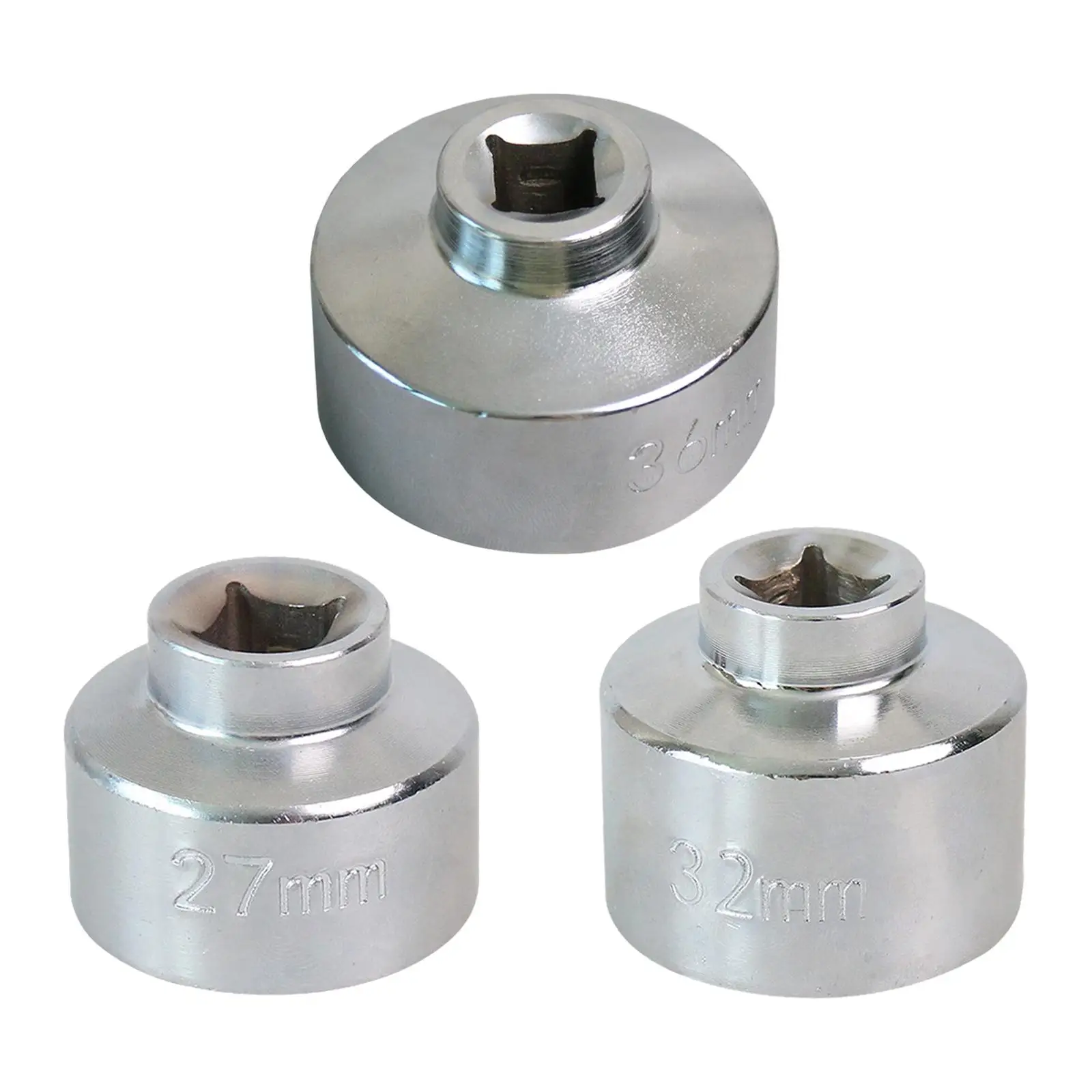 Reliable Oil Filter Wrench Steel 3 8 Inch Drive Cap Remover Socket for Versatile Car Repairs