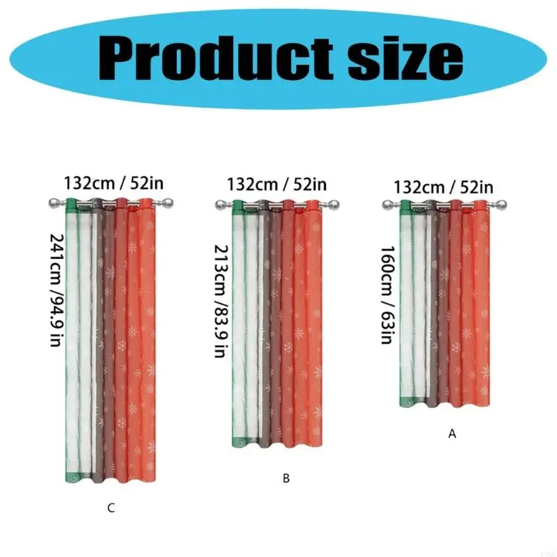 Bông tuyết thoáng mát rèm cửa lọc đầy màu sắc ánh sáng màu vải polyester hiện đại Y4QC