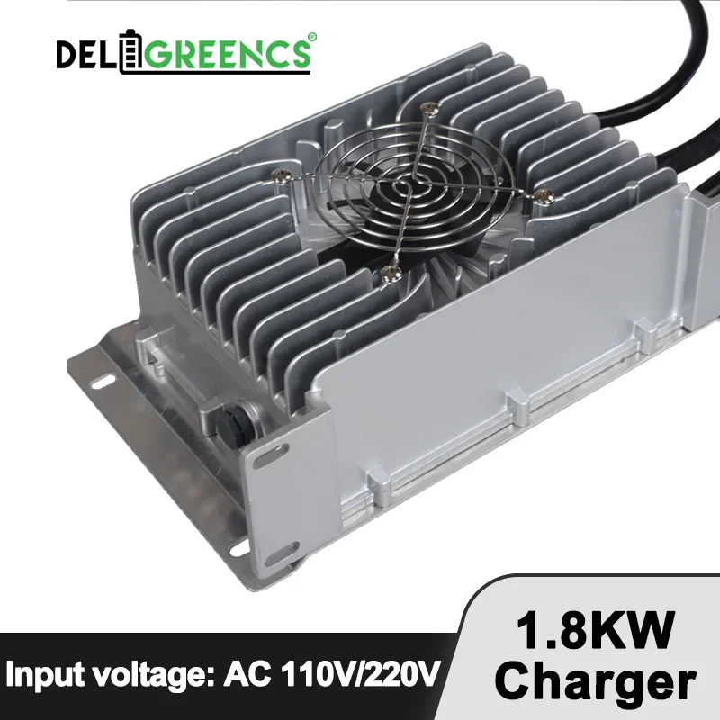 NEW 1.8KW EV Charger For Motorcycle TC CAN Protocol 48V 60V 72V 25A Enable Charger Waterproof Isolated AC110V 220V