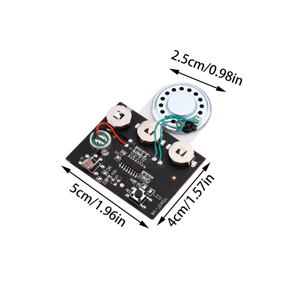 DIY 30S Sound Voice Music Recorder Board Programmable Chip Audio Module for Handmade Greeting Card Gift Boxes Invitations