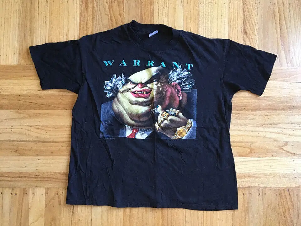 Винтажная футболка с защитой от грязи вонящего богатства EX COND 1988 длинные или Короткие рукава