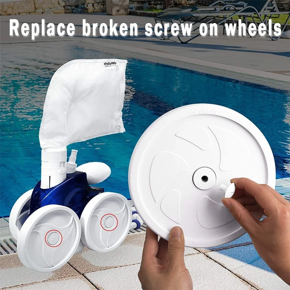 Replacement Screw Kit for POLARIS For 180 280 Pool Cleaner ABS+PC Plastic Fasteners for Wheel Component for service
