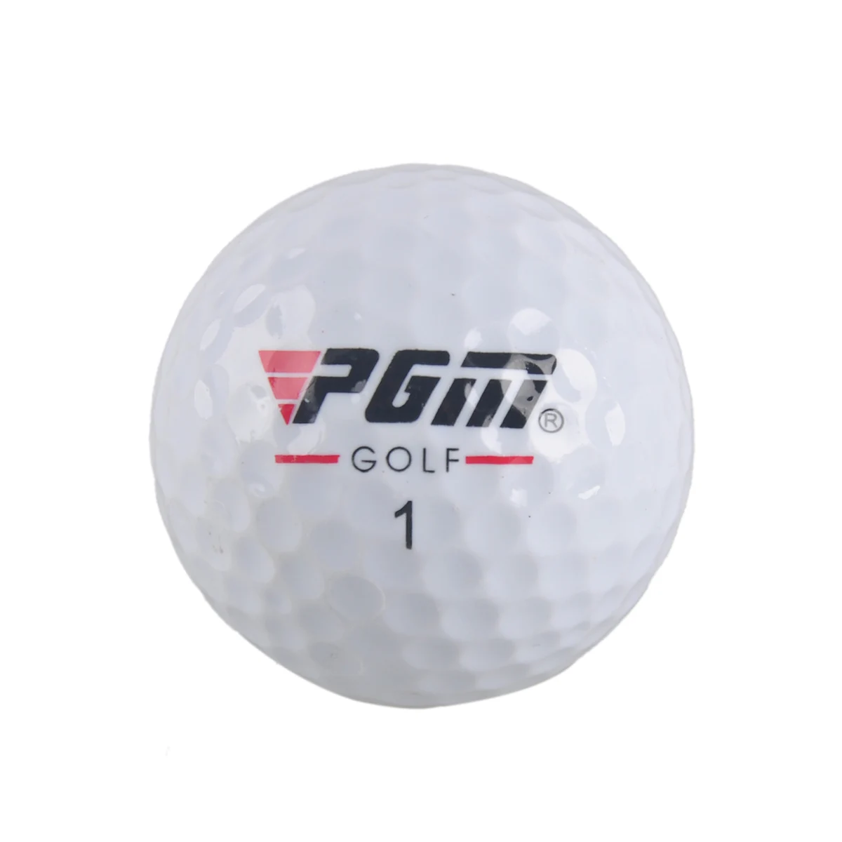 Outdoor Sport Golf PGM Game Training Match Competition Rubber Three Layers High Grade Golf White Ball Golf Supplies