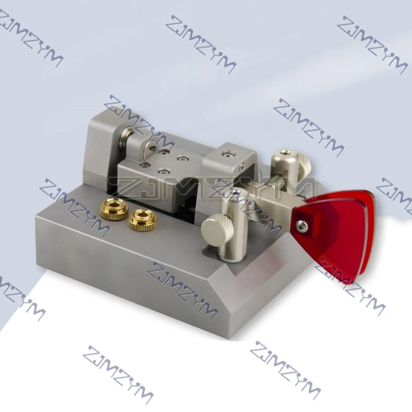 Dual Mode Morse-Code Key Magnetic Adjustment For Single Paddle Morse-Code Key