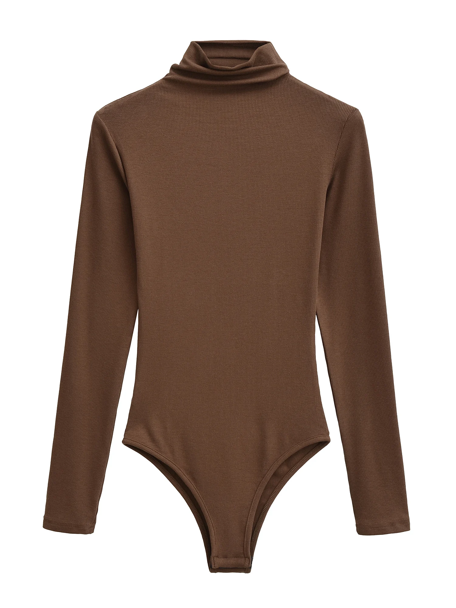 

Retro Sexy Slimming High Ne Long Sve Women's Elastic Tight Base irt Top Comfortable Straight Cut Commute Sle