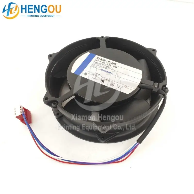 L4.115.2481 Feeder Fan Heidelber Accessories Printer Parts dv 6224/17tdpr 170X50MM 24V 3.7A 89W