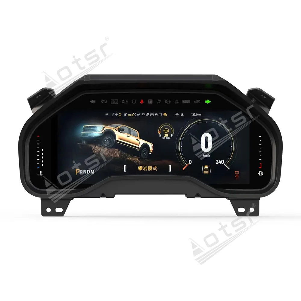 12.3 Inch Digital Cluster For Ford F150 2015 2016 2017 2018 2019 2020 Dashboard Virtual Cockpit Instrument Speed Meter Screen