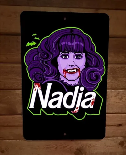 What We Do in the Shadows Nadja Doll  Metal Wall Sign Poster