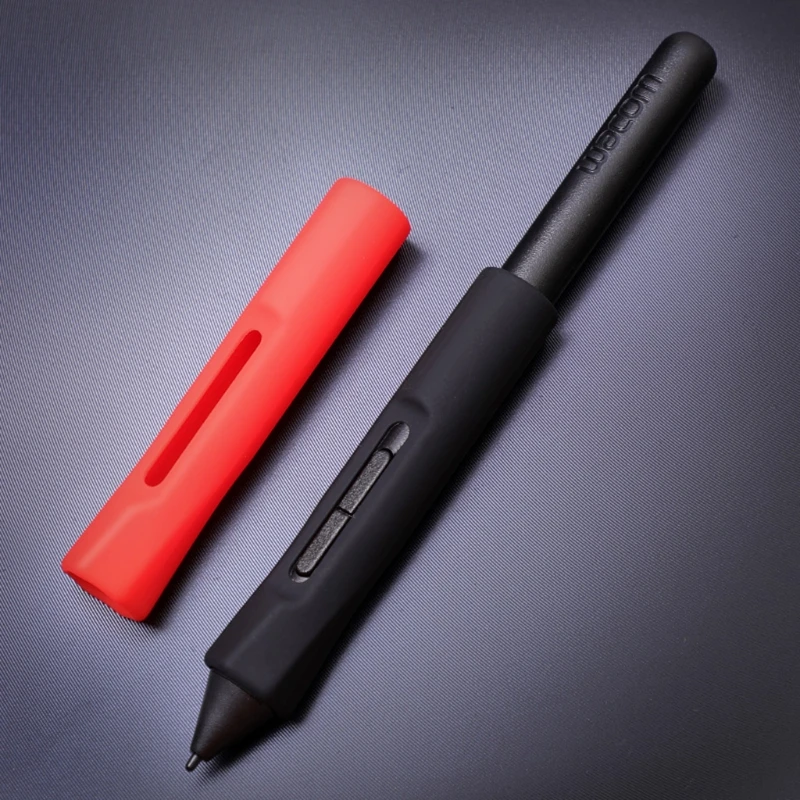 Pen Grip Non-slip Silicone Pen Holder for Case Socket Cover for Wacom- CTL472