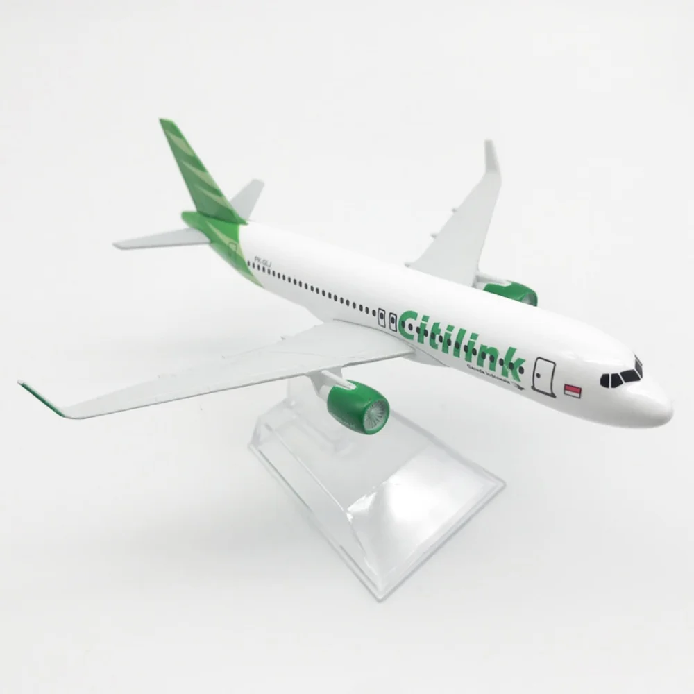 1/400 مقياس 16 سنتيمتر اندونيسيا Citilink الخطوط الجوية B747 محاكاة سبيكة الركاب نموذج طائرة يموت الصب طائرة الهوايات جمع