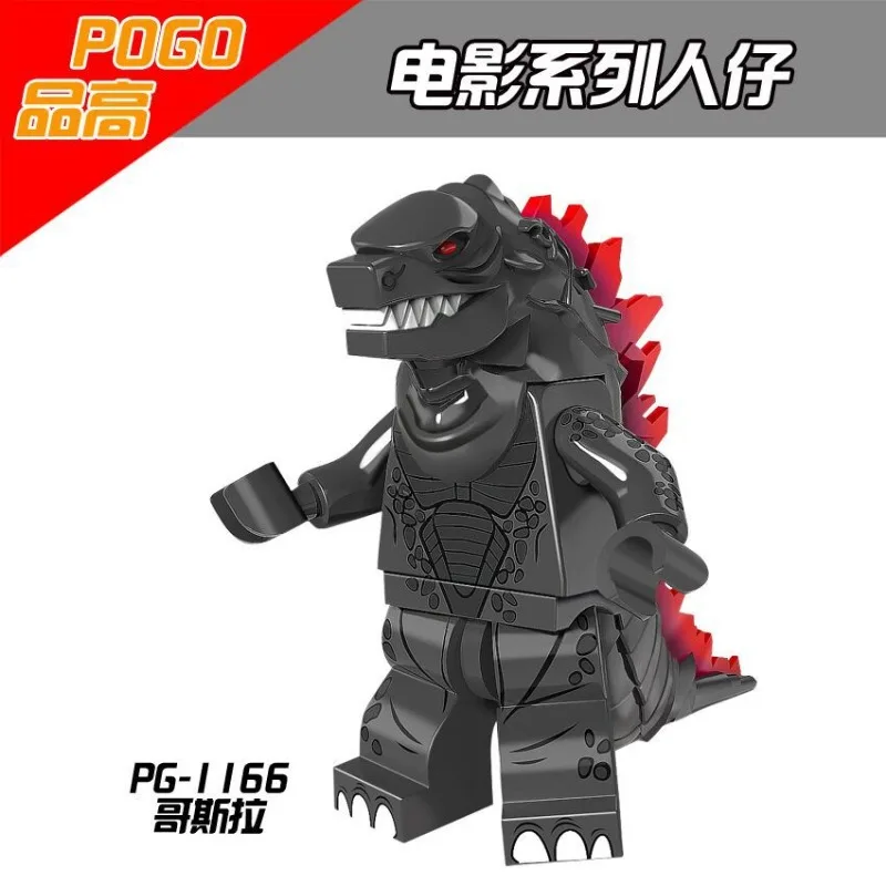 New Movie Series Godzilla Blocks Mini Doll Children\'s Toy Building Block Anime Hobbies Boy Girls Collection Birthday Gifts Toys