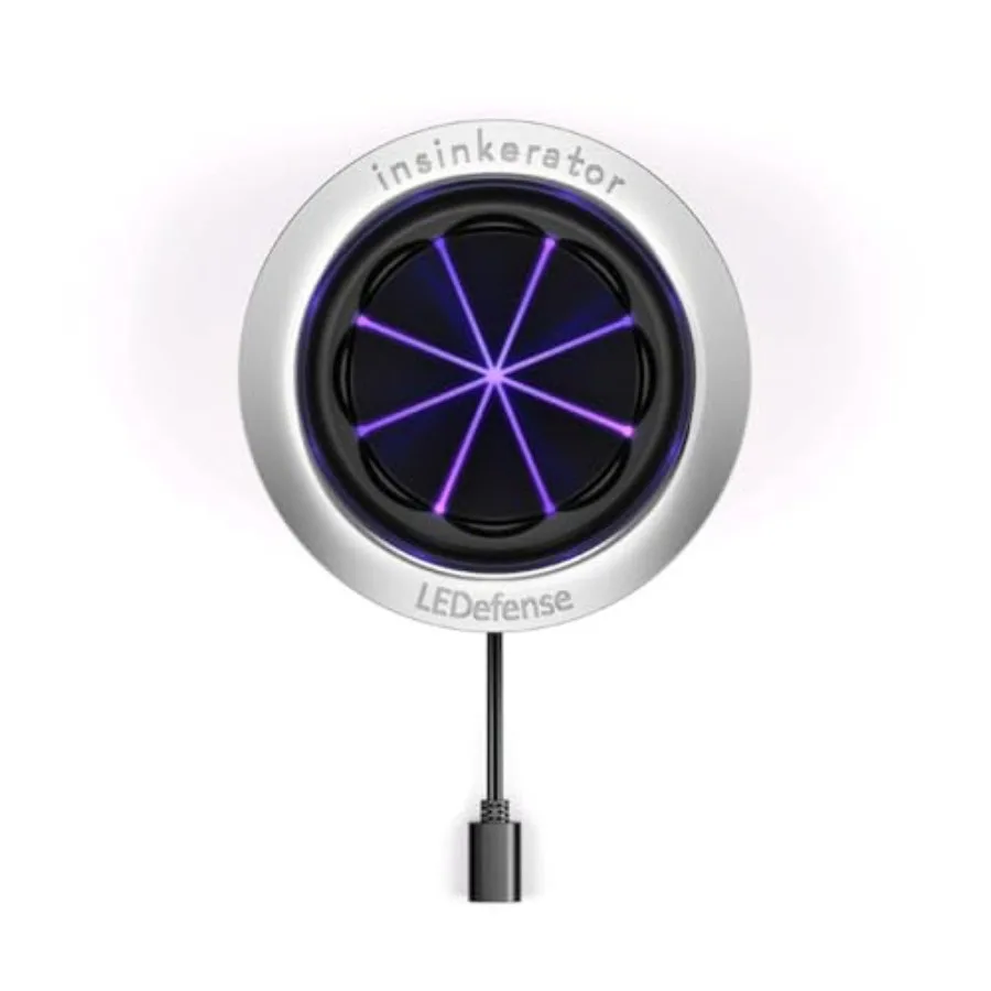

INSINKERATOR LEDefense Garbage Disposal Flange Antimicrobial LED Accessory for INSINKERATOR Garbage Disposals FLG-SS-LED
