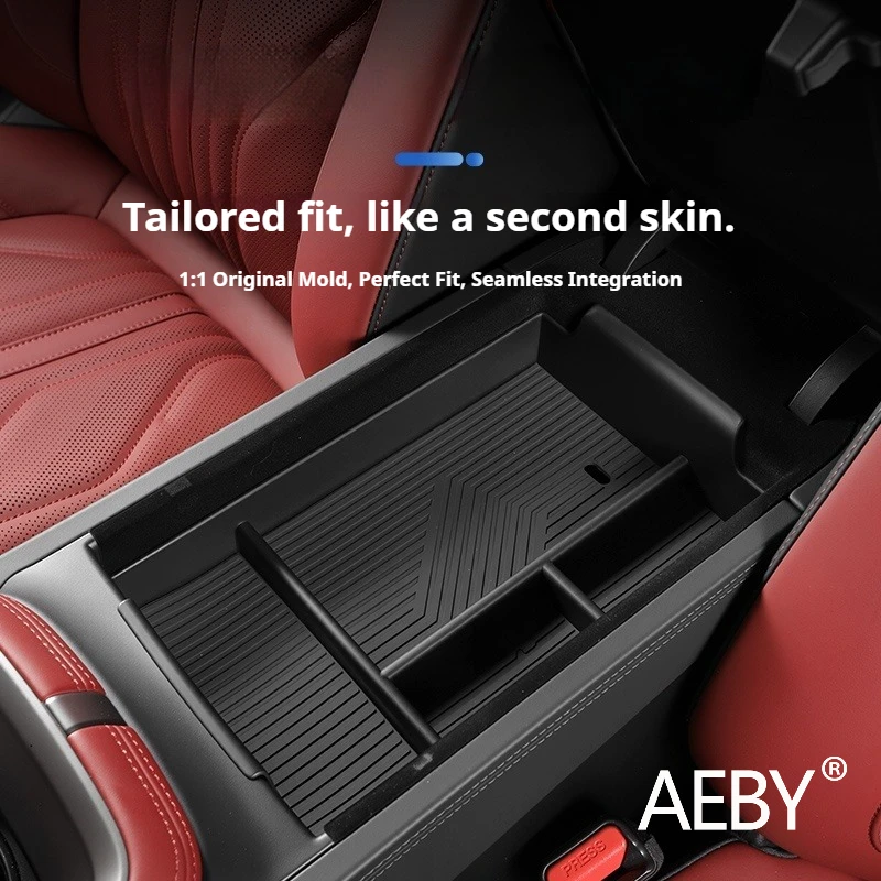

AEBY For ZEEKR 007GT/007 2024-2025 Center Console Armrest Storage Box Organizer Tray Dashboard Storage Box Interior Accessories