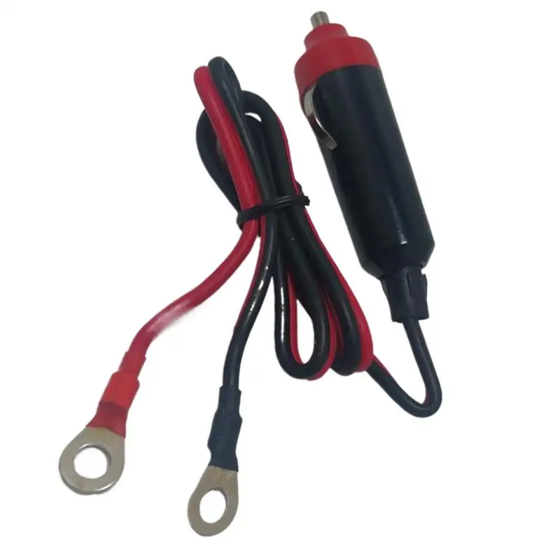 Power Adapter Extension Cable 12V/24V Plug 12V Male Plug Connector Stable Male Fused Socket Cord Bakelite Auto Replacement