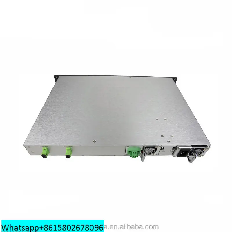 1550nm CATV EDFA Optical Amplifier with 26dBm Gain Output and AGC and Dual Power Supply and Simple Network Management Function