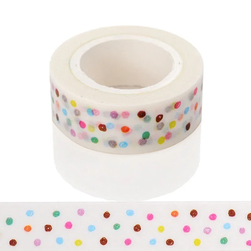 1 Pc / Pack Patterns For Choice 15mm *10m Tape Print Scrapebooking Diy Stickyr Decorative Masking Japanese Washi Tape Paper