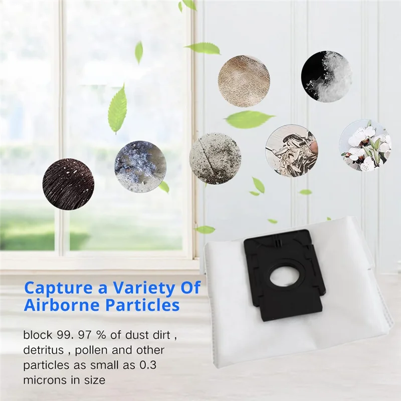 B58B-10 Pcs Replacement Vacuum Bags For Verefa L11 Pro Sweeper Accessories Essential Vacuum Accessories