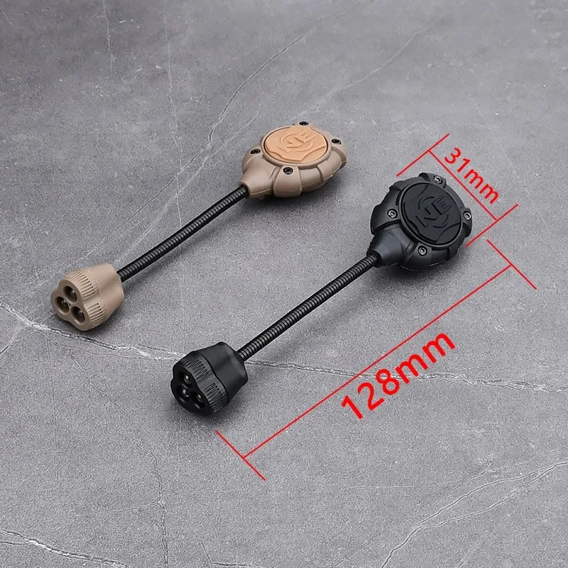 التكتيكية Tec Mpls 3 مصباح ليد سلاح بندقية مصباح الادسنس خوذة ضوء برينستون Softair فانوس IR ريد دوت مصباح ليد جيب #5