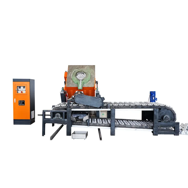Aluminum ingot production line Aluminum alloy scrap copper smelting castings