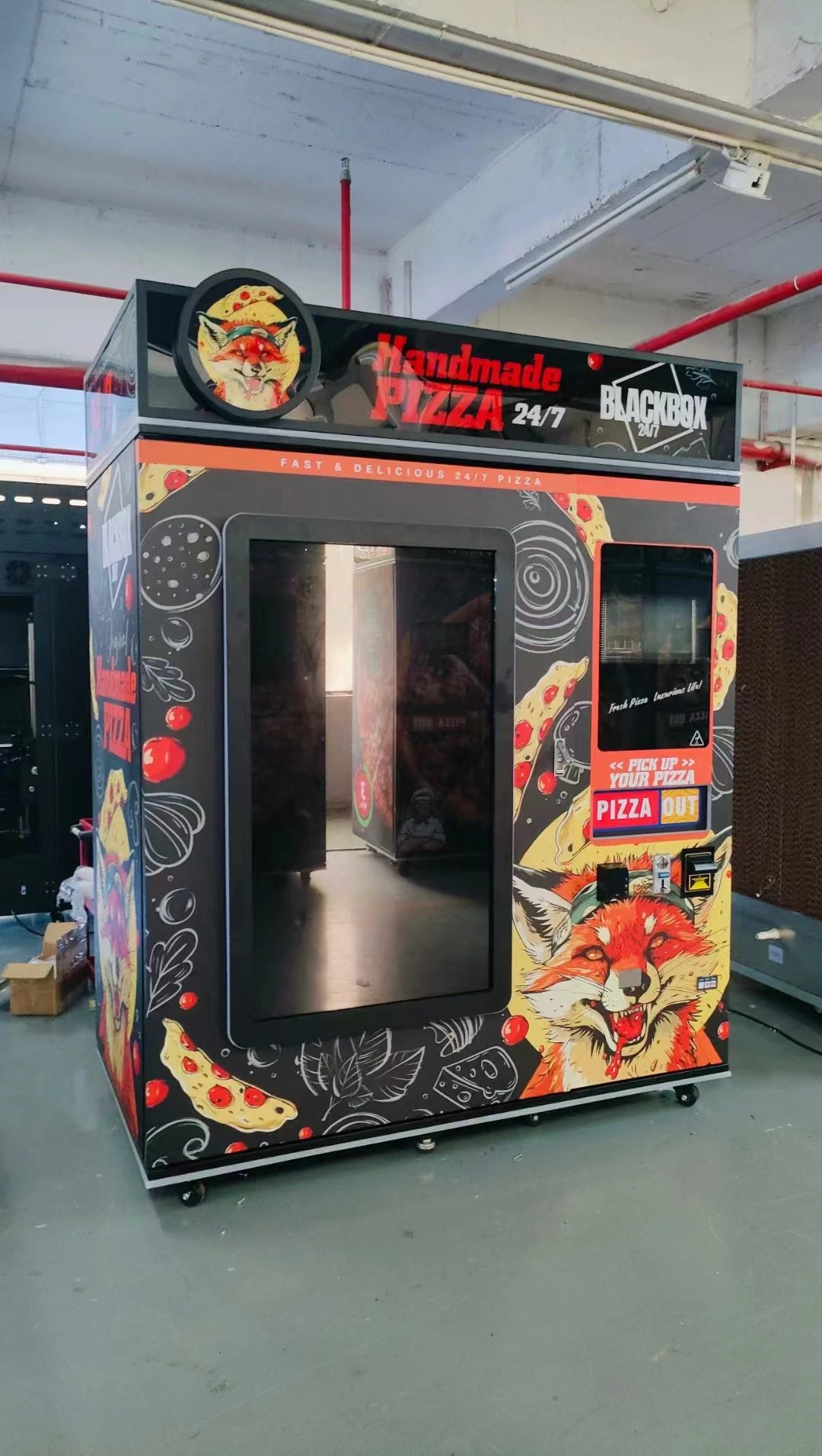 Fast Hot Food smart auto pizza maker  vending machine  Automatic Pizza Vending MachineManufacturer & Supplier of Digital