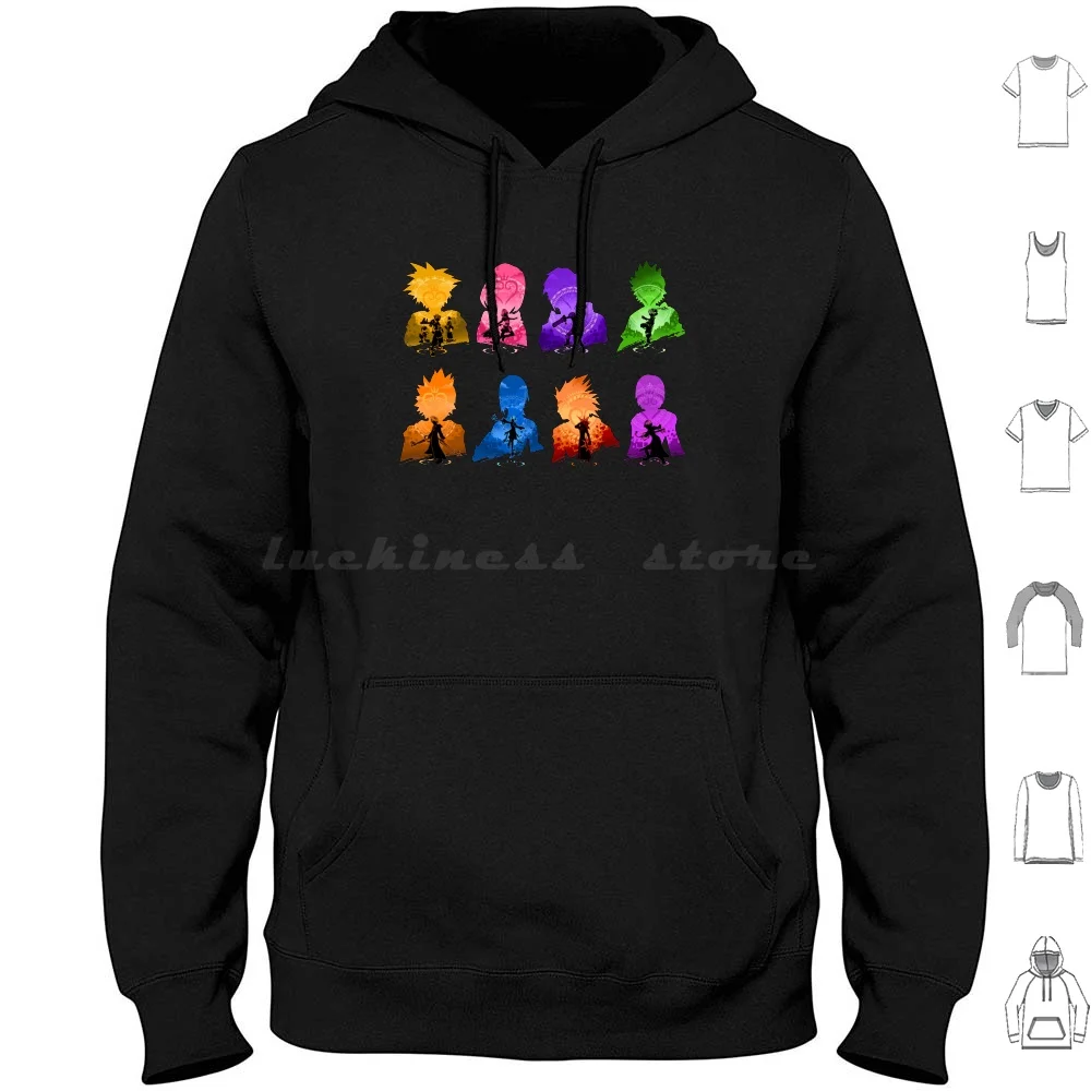 

Kingdom Hearts Set Hoodies Long Sleeve Kingdom Hearts Kingdom Hearts Kingdom Hearts Birth By Sleep Kingdom Hearts Chain