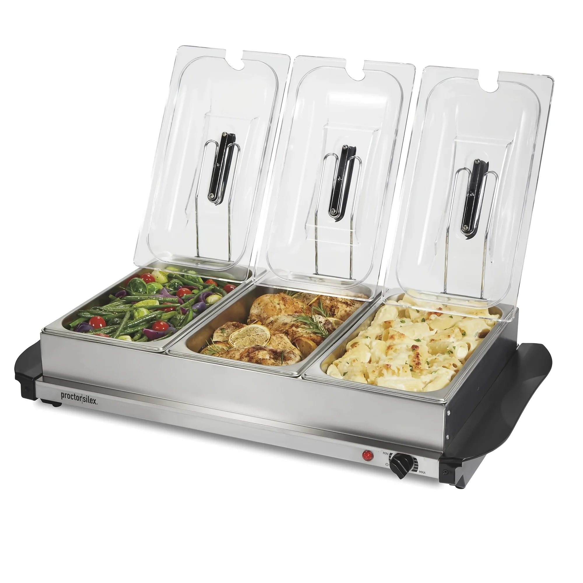 

7.5QT Buffet Servers And Warmers, Warming Tray with Temperature Control, Chafing Dish Buffet Set Perfect for Parties, Holidays &
