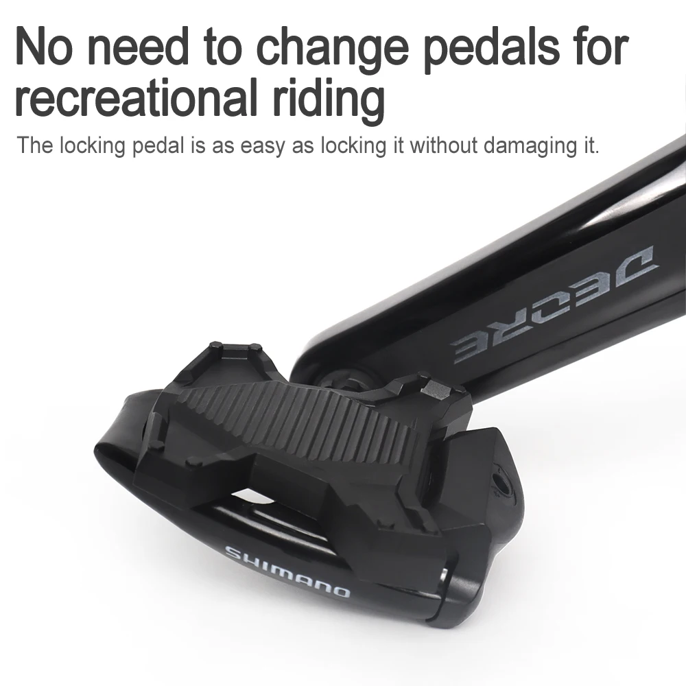 RICHY's Newly Upgraded Road Bike Without Clip Pedal Adapter Conversion Look Keo SPD system Bike Clip Pedal Adapter Accessories