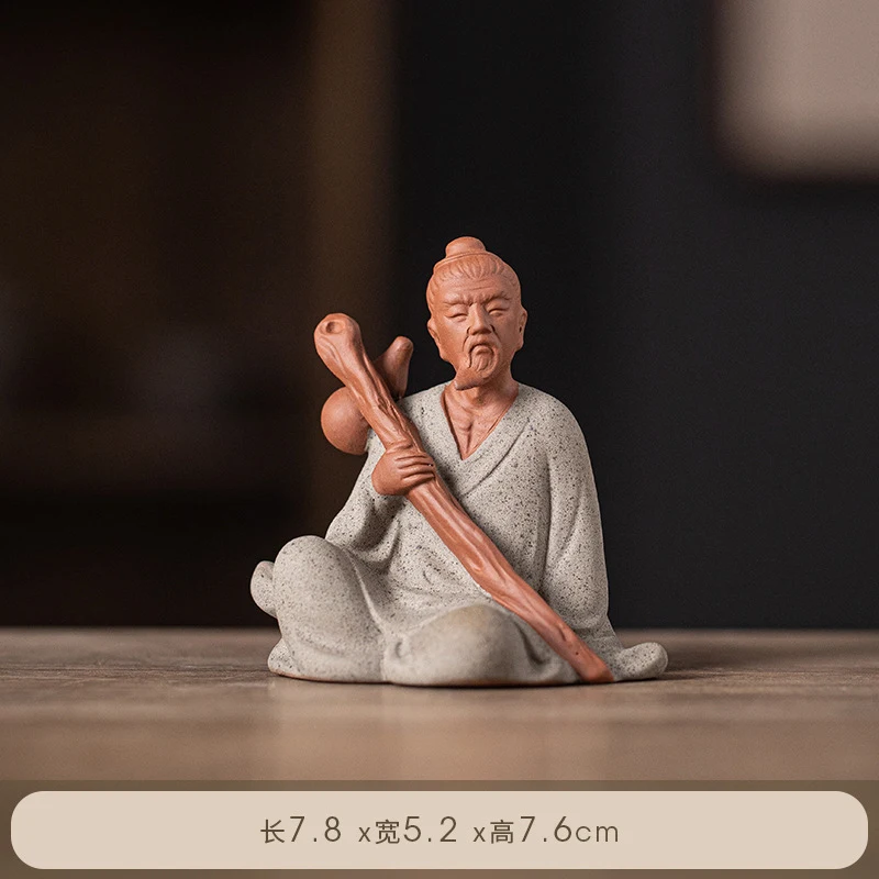 Traditional Chinese Medicine Culture: Hospital Pharmacy And Wellness Center Decorative Ceramic Figurines Of Ancient Famous Docto